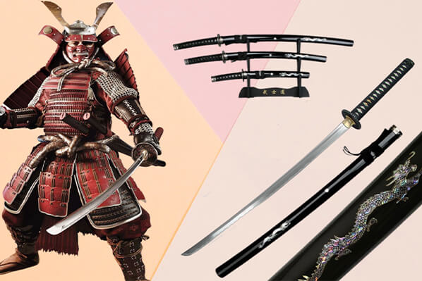 Katana gắn liền với hình ảnh của một Samurai.